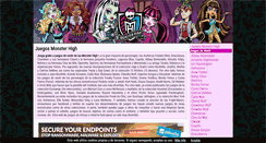 Desktop Screenshot of juegos.munecasmonsterhigh.com